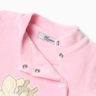 Комбинезон для детей, цвет розовый, рост 68 см - фото 22550029