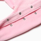 Комбинезон для детей, цвет розовый, рост 68 см - фото 22550031