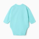 Боди для мальчика, цвет зеленый, рост 86 см - фото 22673161