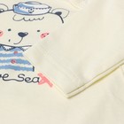 Боди для мальчика, цвет св.бежевый, рост 80 см - фото 22622687