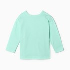 Лонгслив для девочки, рост 68 см, мятный - фото 35750755
