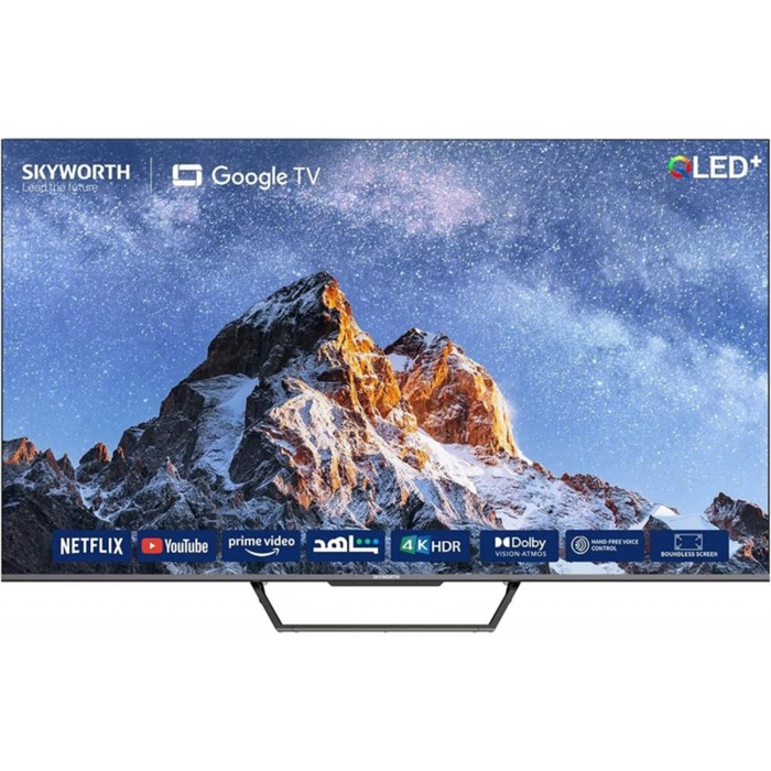 Телевизор SKYWORTH 65SUE9500, 65, 3840x2160, DVB-T2/C/S/S2, HDMI 3, USB 2, Smart TV, QLED