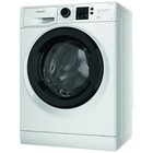Стиральная машина Hotpoint-Ariston NSS 6015 KV RU, до 6 кг, 1000 об/мин, класс А, обработка паром, бело-чёрная - Фото 4