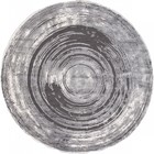 Ковёр круглый Karmen Hali Safir, размер 117x117 см, цвет grey/grey - Фото 2