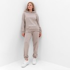 Костюм женский (джемпер/трико), цвет серый, размер 52 - фото 24713188