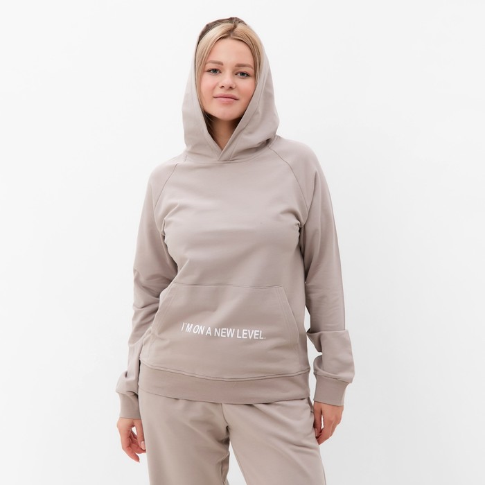 Костюм женский (джемпер/трико), цвет серый, размер 56 65213