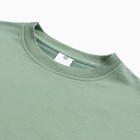 Костюм женский (свитшот/брюки), цвет оливковый, размер 44 - фото 24580586