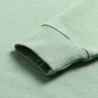 Костюм женский (свитшот/брюки), цвет оливковый, размер 44 - фото 24580587