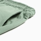 Костюм женский (свитшот/брюки), цвет оливковый, размер 44 - фото 24580588