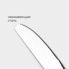 Нож столовый из нержавеющей стали Magistro Versal, длина 22,8 см, толщина 3,5 мм - Фото 2