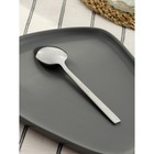 Ложка столовая Magistro Gamburg, длина 20 см, толщина 4 мм, нержавеющая сталь, серебристая - Фото 2