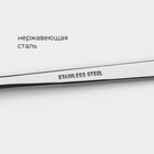 Вилки столовые Magistro Gamburg, h=20 см, толщина 4 мм, нержавеющая сталь, серебристая - Фото 2