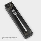 Вилки столовые Magistro Gamburg, h=20 см, толщина 4 мм, нержавеющая сталь, серебристая - Фото 3
