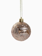 Ёлочные игрушки «Зимняя музыка», шары новогодние, d=6 см, набор 12 шт., ёлочка, золото - Фото 3