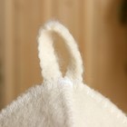 Шапка для бани с вышивкой "Смайл 1" - Фото 3
