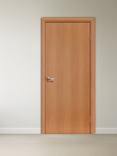 Дверное полотно ламинированное «ДГ», глухое, 2000×900 мм, цвет миланский орех