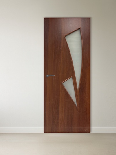 Дверное полотно ламинированное «ДО 22», со стеклом, 2000×800 мм, цвет итальянский орех