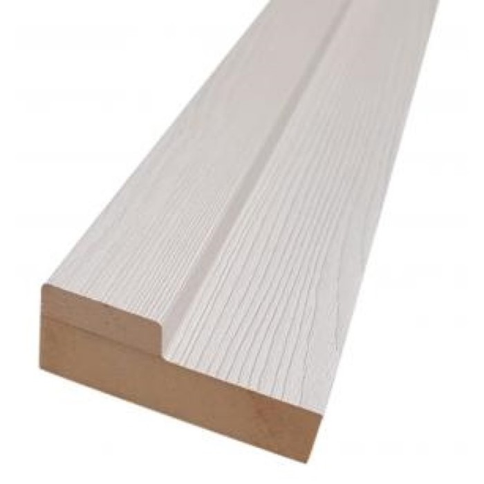 Коробочный брус для дверей, ламинированный, 2070×70×26 мм, цвет ясень артик - Фото 1