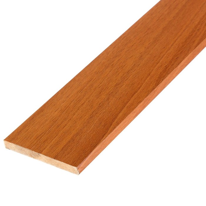 Наличник на двери, ламинированный, прямой, 2150×65×6 мм, цвет миланский орех - Фото 1