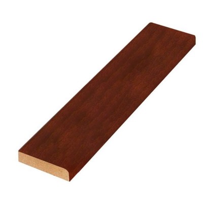 Притворная планка для дверей, ламинированная, 2070×30×6 мм, цвет итальянский орех