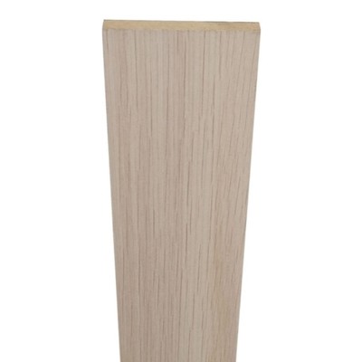 Притворная планка для дверей, ламинированная, 2070×30×6 мм, цвет шимо светлый