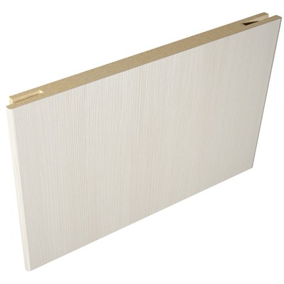 Добор телескопический для дверей, 2070×150×10 мм, экошпон, цвет ясень снежный