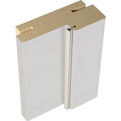 Коробочный брус для дверей, 2070×80×32 мм, эмаль, белый