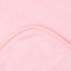 Полотенце-уголок LoveLife "Дружок", цв. розовый, 80х80 см, 100% пэ, микрофибра 280 г/м2 - Фото 4