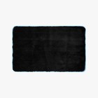 Мягкий коврик Bantu для ванной комнаты 50х80 см, цвет чёрный - фото 296110178