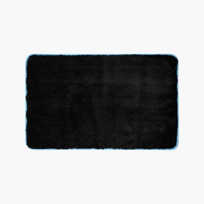 Мягкий коврик Bantu для ванной комнаты 50х80 см, цвет чёрный