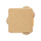 Коробка распределительная Luazon Lighting, 80х80х50 мм, IP54, для открыт. установки, сосна - фото 24598103