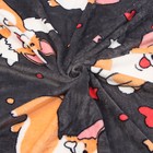 Плед Павлинка FREEDom Корги 150х200см, аэрософт 190 г/м, полиэстер 100% - фото 22504581