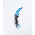 Сувенирное деревянное оружие «Акула», набор 3 шт., керамбит, нож - бабочка, тычковый нож 9874792