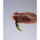 Сувенирное деревянное оружие «Акула», набор 3 шт., керамбит, нож - бабочка, тычковый нож 9874792