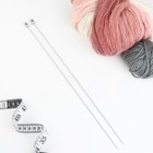 Спицы для вязания, прямые, с тефлоновым покрытием, d = 2 мм, 35 см, 2 шт - Фото 1