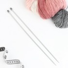 Спицы для вязания, прямые, с тефлоновым покрытием, d = 4,5 мм, 35 см, 2 шт - фото 10703884