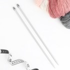 Спицы для вязания, прямые, с тефлоновым покрытием, d = 7 мм, 35 см, 2 шт - Фото 2