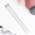 Спицы для вязания, прямые, с тефлоновым покрытием, d = 10 мм, 35 см, 2 шт - Фото 2