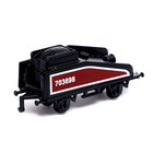 Поезд металлический «Классика», с 4 вагонами, инерция, МИКС, в пакете - фото 24292330