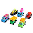 Набор инерционных машин "Стройка" 6 шт., МИКС в ПАКЕТЕ - фото 42765482