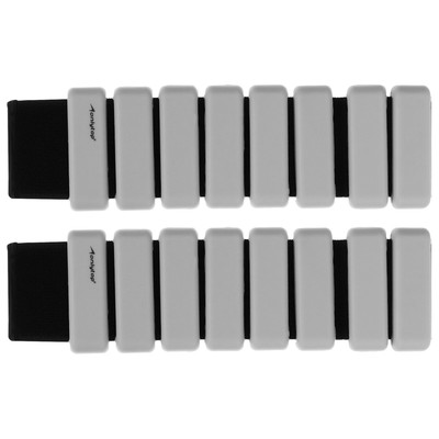 Утяжелители ONLYTOP, 2 шт.×0.5 кг, серые
