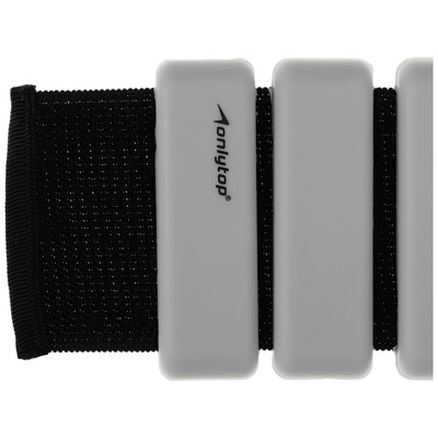 Утяжелители ONLYTOP, 2 шт.×0.5 кг, серые