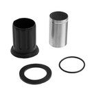 Смеситель для раковины ZEIN Z2942, картридж 40 мм, короткий излив, нерж сталь, сатин - фото 805737148