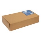 Смеситель для раковины ZEIN Z2942, картридж 40 мм, короткий излив, нерж сталь, сатин - фото 806433745