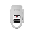 Смеситель на борт ванны ZEIN NB-5, на четыре отверстия, комплект, хром - Фото 8