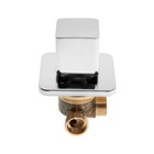 Смеситель на борт ванны ZEIN NB-5, на четыре отверстия, комплект, хром - Фото 9