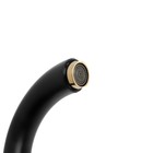 Смеситель на борт ванны ZEIN NB-7, на четыре отверстия, комплект, ретро, черный/золотой - Фото 6