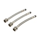 Смеситель на борт ванны ZEIN NB-7, на четыре отверстия, комплект, ретро, черный/золотой - Фото 11