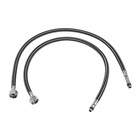 Смеситель на борт ванны ZEIN NB-7, на четыре отверстия, комплект, ретро, черный/золотой - Фото 13