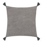 Наволочка декоративная «Этель. Сканди», 45×45, серая - Фото 1